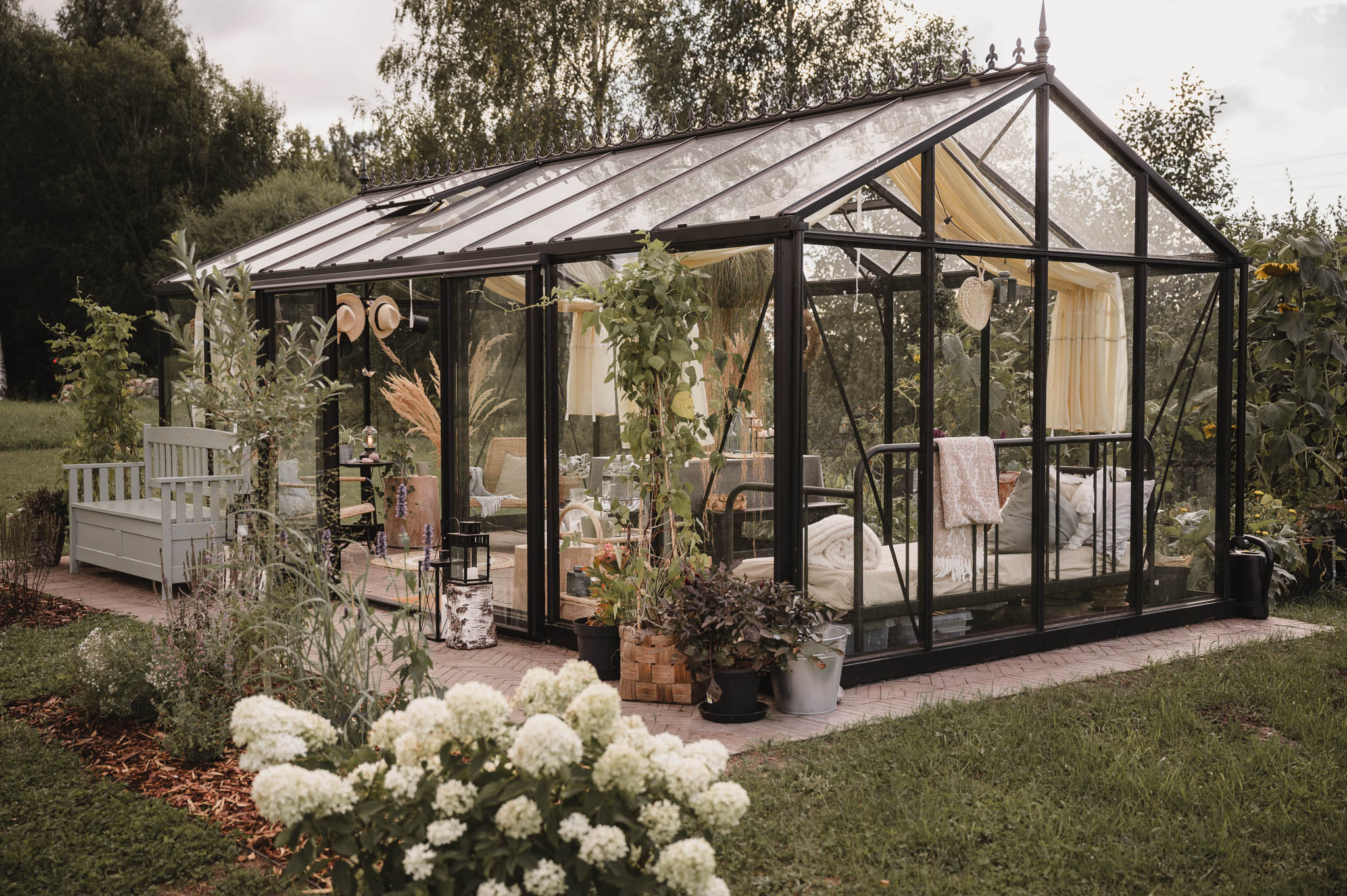 Tuinkamer Serre Ingericht Als Tuinkamer